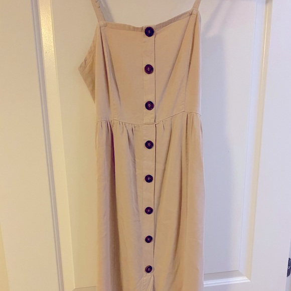 Love Tree Cream Midi Dress - Picture 2 of 3